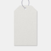 Gepersonaliseerde Merry Christmas Gift Label met F Cadeaulabel (Achterkant)