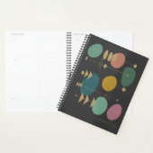 Gepersonaliseerde Mid-Century Moderne Geometrische Planner (Display)