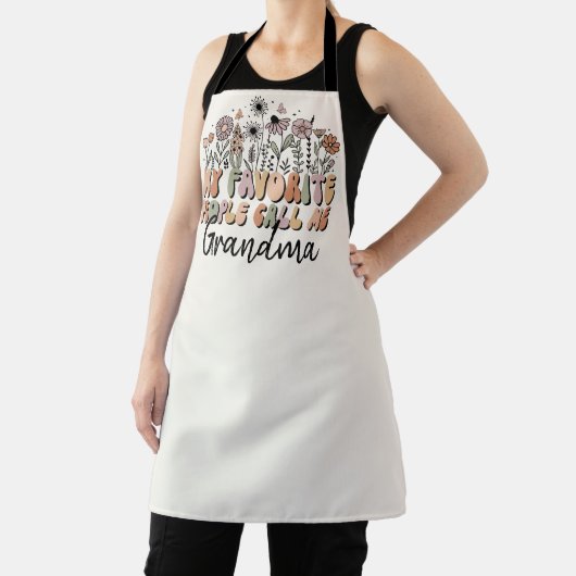 Gepersonaliseerde mijn favoriete mensen noemen me schort (Insitu)