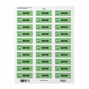 Gepersonaliseerde Mini Joker Kinderen Labels