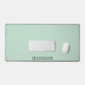 Gepersonaliseerde minimalistische typografie Solid Bureaumat (Keyboard & Muis)