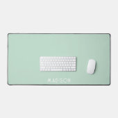 Gepersonaliseerde minimalistische typografie Solid Bureaumat (Keyboard & Muis)