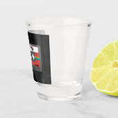 Gepersonaliseerde MixTape Party Shot Glas (Rechts)