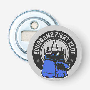 Gepersonaliseerde MMA Mixed Martial Arts Fight Clu Button Flesopener