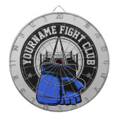 Gepersonaliseerde MMA Mixed Martial Arts Fight Clu Dartbord (Voorkant)
