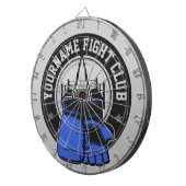 Gepersonaliseerde MMA Mixed Martial Arts Fight Clu Dartbord (Voorkant Rechts)