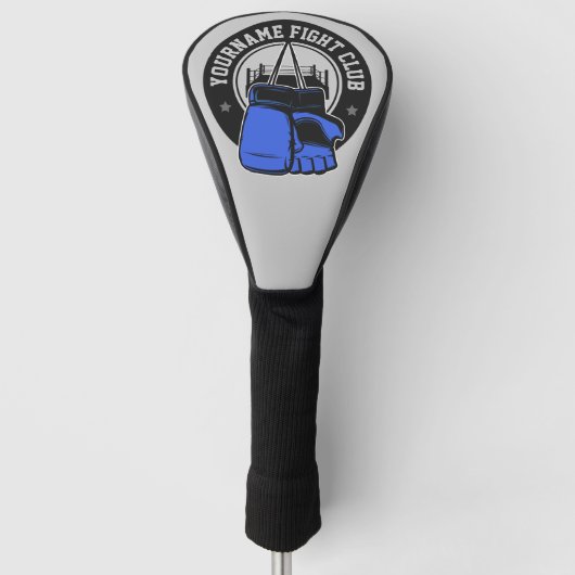 Gepersonaliseerde MMA Mixed Martial Arts Fight Clu Golfheadcover (Voorkant)