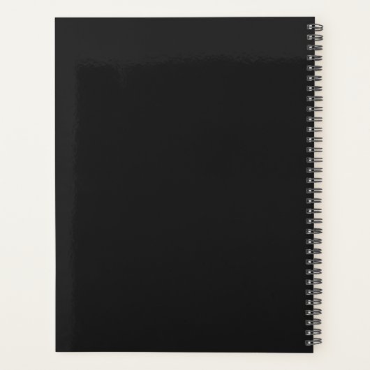 Gepersonaliseerde MMA Mixed Martial Arts Fight Clu Planner (Achterkant)