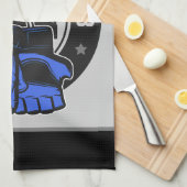 Gepersonaliseerde MMA Mixed Martial Arts Fight Clu Theedoek (Quarter Fold)