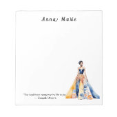 Gepersonaliseerde Mode thema Notitieblok (Voorkant)