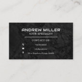 Gepersonaliseerde Modern Founder Visitekaartje Ide (Voorkant)