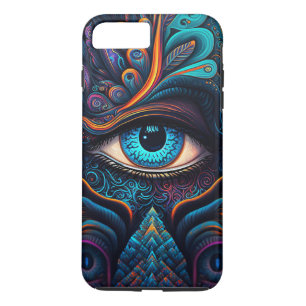 Gepersonaliseerde moderne derde oog iPhone 8 plus / 7 plus hoesje