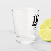 Gepersonaliseerde Moderne DPT Doctor van Fysiother Shot Glas (Links)