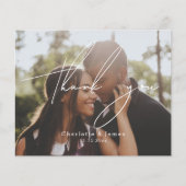 Gepersonaliseerde moderne en stijlvolle foto dank (Voorkant)