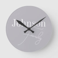 Gepersonaliseerde moderne familienaam