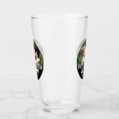 Gepersonaliseerde moderne foto Beste vader Glas (Links)