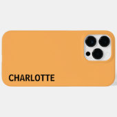 Gepersonaliseerde moderne stijlvolle trendy Case-Mate iPhone case (Achterkant (horizontaal))