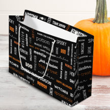Gepersonaliseerde moderne typografie Halloween