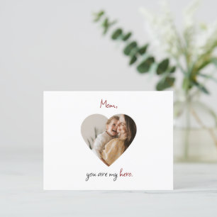 Gepersonaliseerde Moederdag Briefkaart