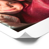 Gepersonaliseerde Moederdag Custom Photo Collage Poster (Hoek)