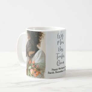 Gepersonaliseerde Moederdag-Mok met aangepaste fot Koffiemok
