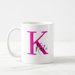Gepersonaliseerde Mok, Golden Initiaal Naam Cup Gi Koffiemok