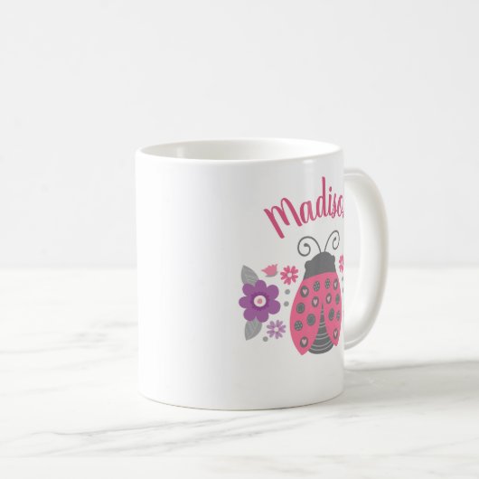 Gepersonaliseerde Mok Ladybug (Voorkant rechts)