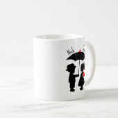 Gepersonaliseerde mok met koppelnaam (Voorkant rechts)