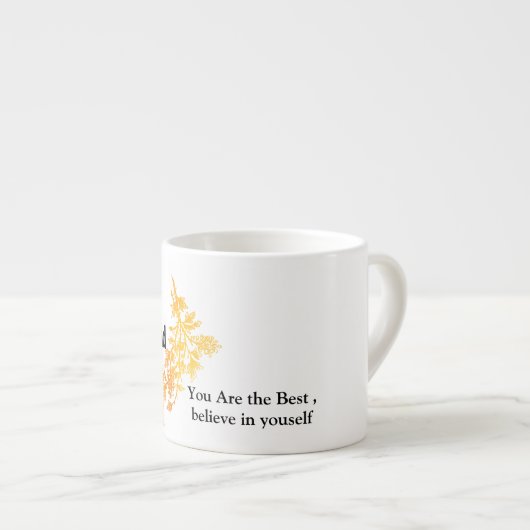 Gepersonaliseerde mok voor Mohammed – Elegante gou (Voorkant rechts)