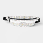 Gepersonaliseerde Mom Luier Pin Patroon Fanny Pack Heuptasje (Voorkant)