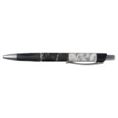 Gepersonaliseerde Monogram Aangepaste brief Marmer Pen (Bodem)