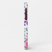  gepersonaliseerde monogram bloemen Case-Mate iPhone case (Achterkant/links)