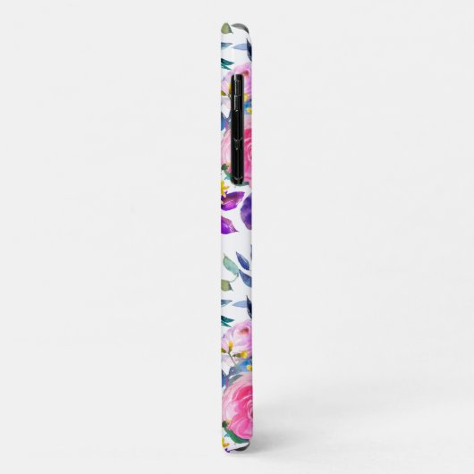  gepersonaliseerde monogram bloemen Case-Mate iPhone case (Achterkant/links)