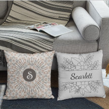 Gepersonaliseerde Monogram Boho mystieke stijl