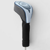 Gepersonaliseerde Monogram Club Naam Golfheadcover (Schuin)