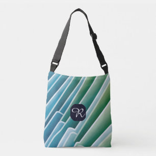 Gepersonaliseerde Monogram Crossbody Bag – Modern Tas