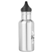 Gepersonaliseerde Monogram Kinder Terug naar schoo Waterfles (Links)