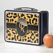 Gepersonaliseerde Monogram Leopard Print (In situ)