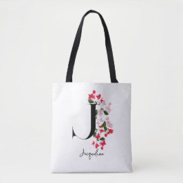 Gepersonaliseerde Monogram Naam Canvas tas - Lette