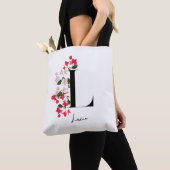 Gepersonaliseerde Monogram Naam Canvas tas - Lette (Dichtbij)