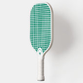 Gepersonaliseerde Monogram Naam Pickleball String Paddle (Links)