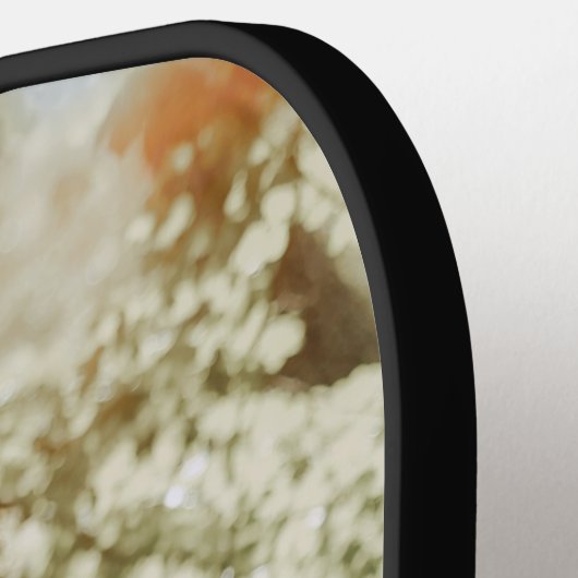 Gepersonaliseerde Monogram Paar Bruiloft Foto Pickleball Paddle (Links Detail)