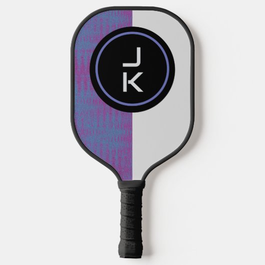 Gepersonaliseerde Monogram Pickleball Paddle (Achterkant)