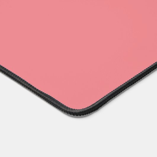 Gepersonaliseerde monogram scriptnaam zwart wit ro bureaumat (Hoek)