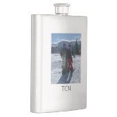 Gepersonaliseerde Monogrammed Foto Flacon (Rechts)