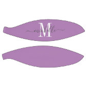 Gepersonaliseerde monogrammed Girl's Lavender Basketbal (Panelen)