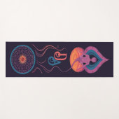 Gepersonaliseerde Monogrammed Yoga Matten (Voorkant (horizontaal))