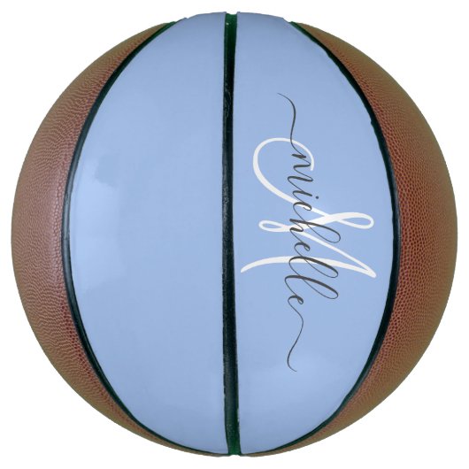 Gepersonaliseerde Monogrammen Basketball Basketbal (Verticaal)