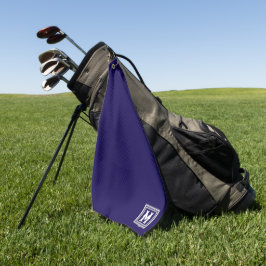 Gepersonaliseerde monogrammen golfhanddoek