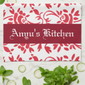 Gepersonaliseerde mooie Hongaarse kunst Theedoek (Gevouwen)